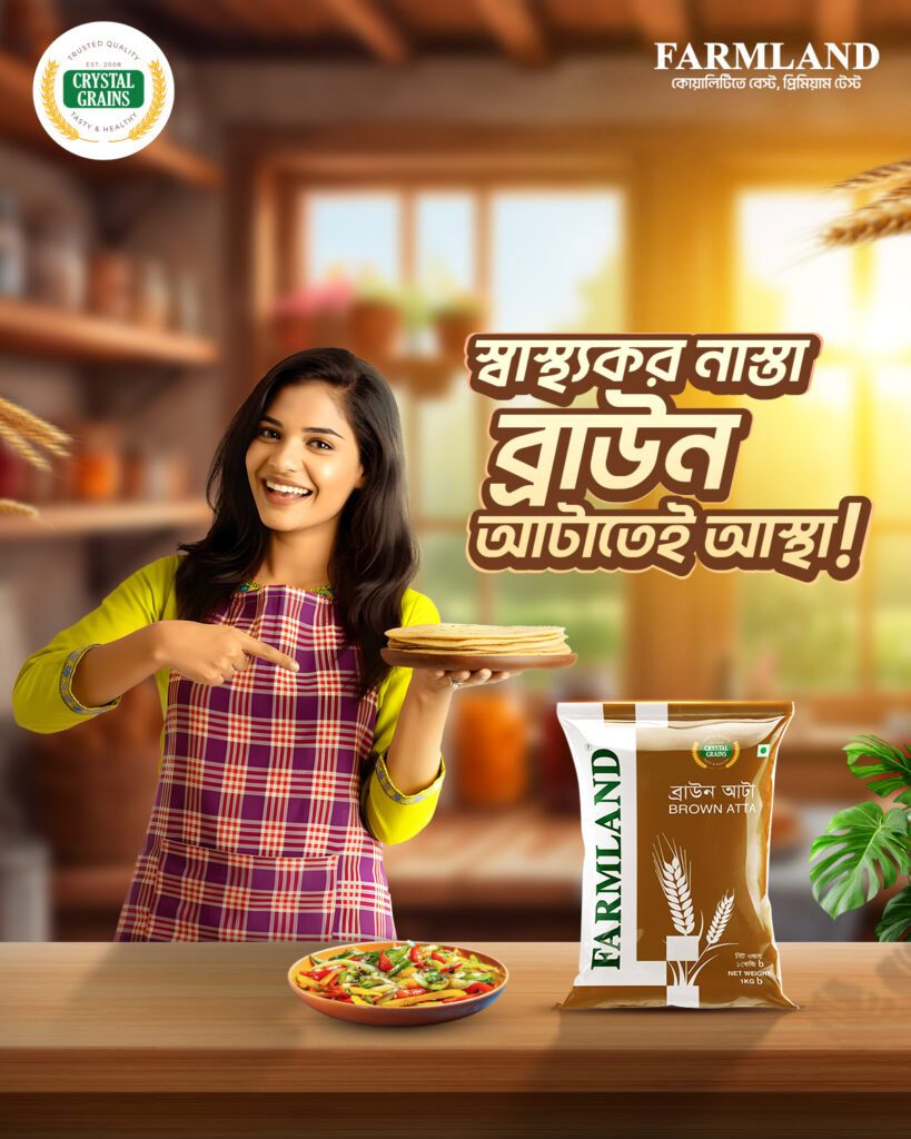 Smiling woman holding a plate of baked bread in a cozy kitchen setting.